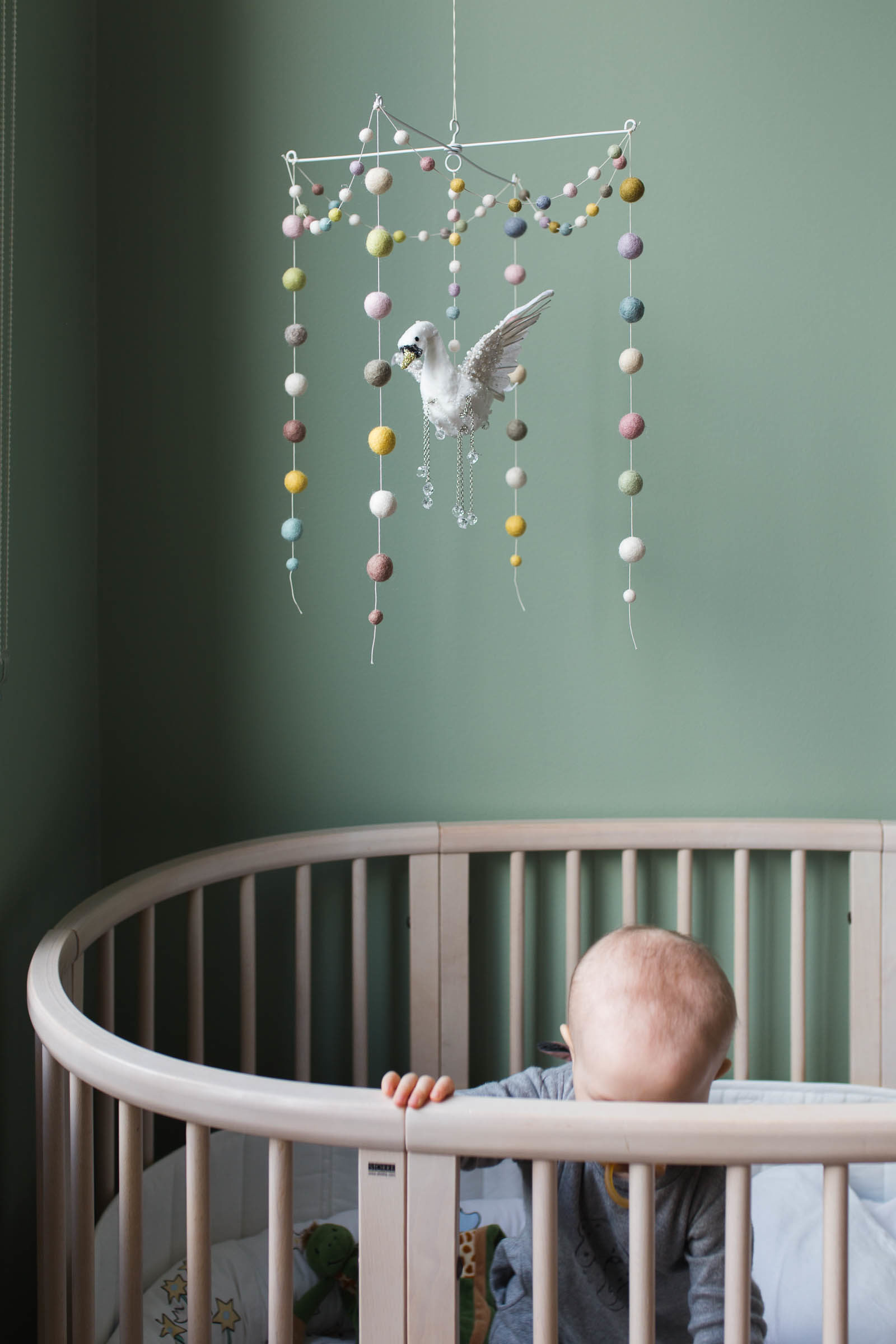 DIY Babymobil svan - Dnilva