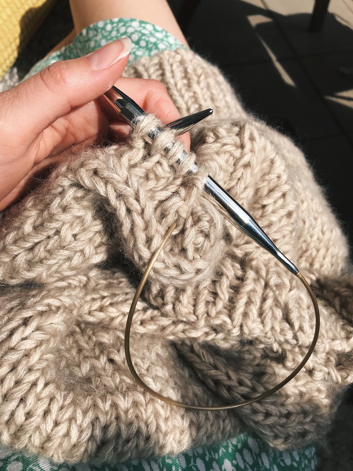 Holiday Slipover - Work in progress