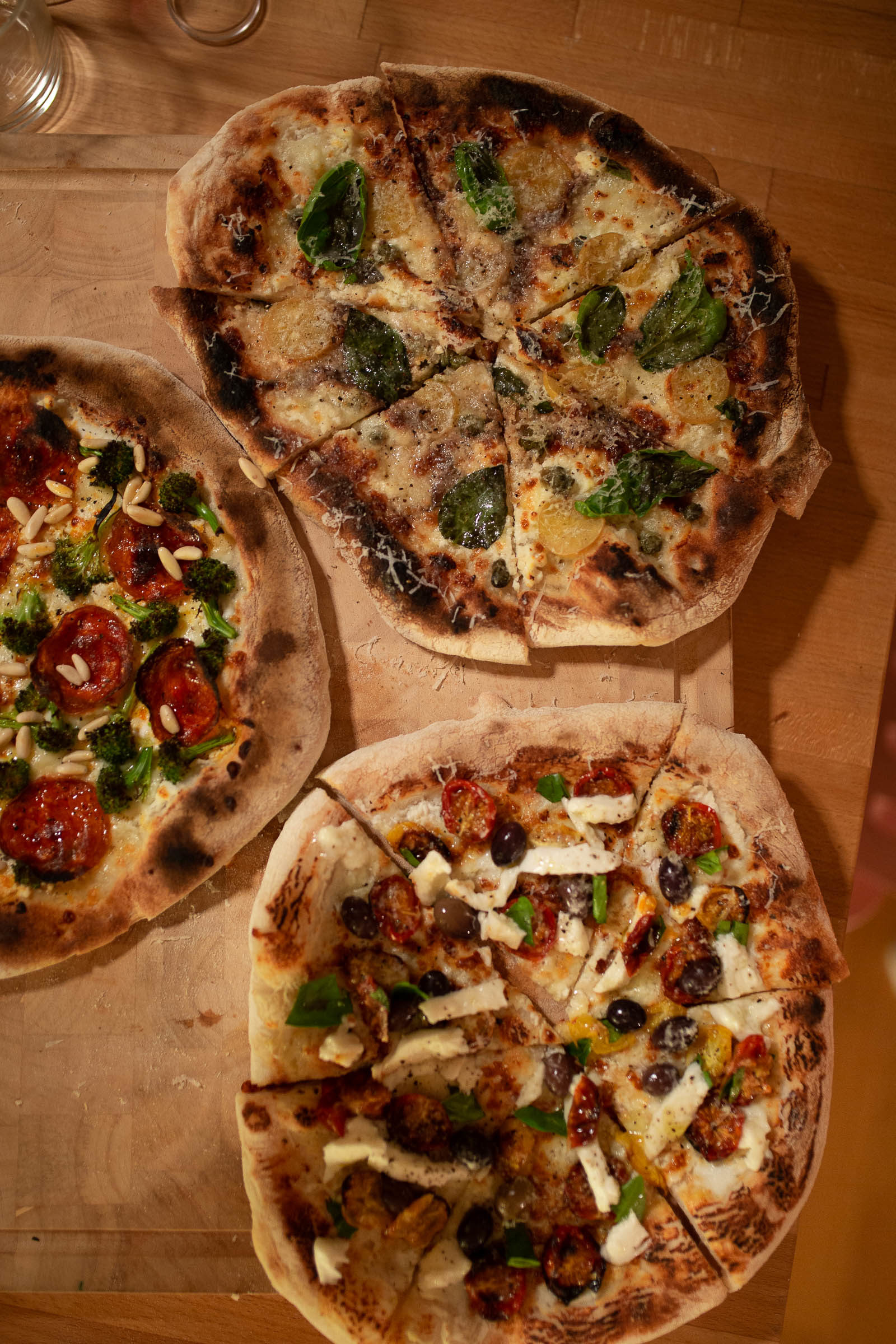 Lyxig pizza i vanlig ugn