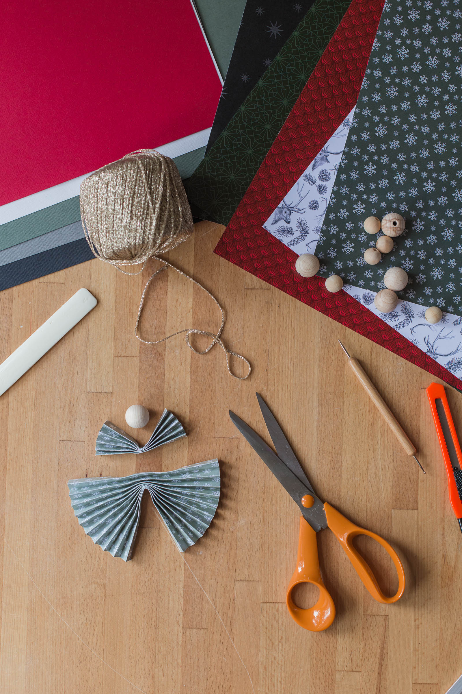 DIY - Vik en pappersangel - Dnilva