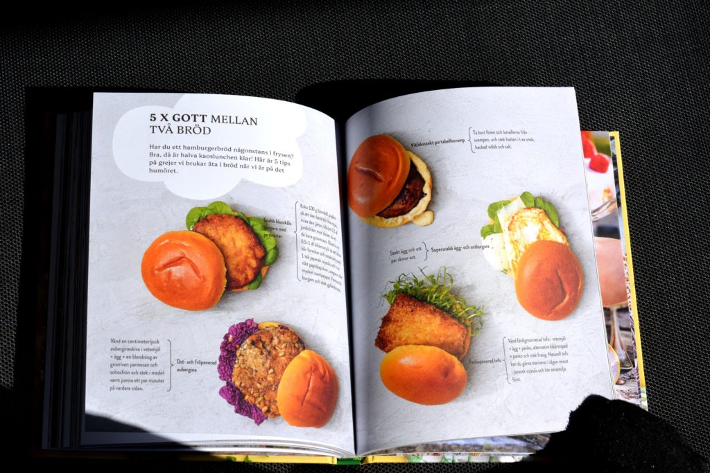 Tipsuppslag 5 x Gott mellan två bröd ur vegetariska kokboken Kaosvego av Sara Ask och Lisa Bjärbo.