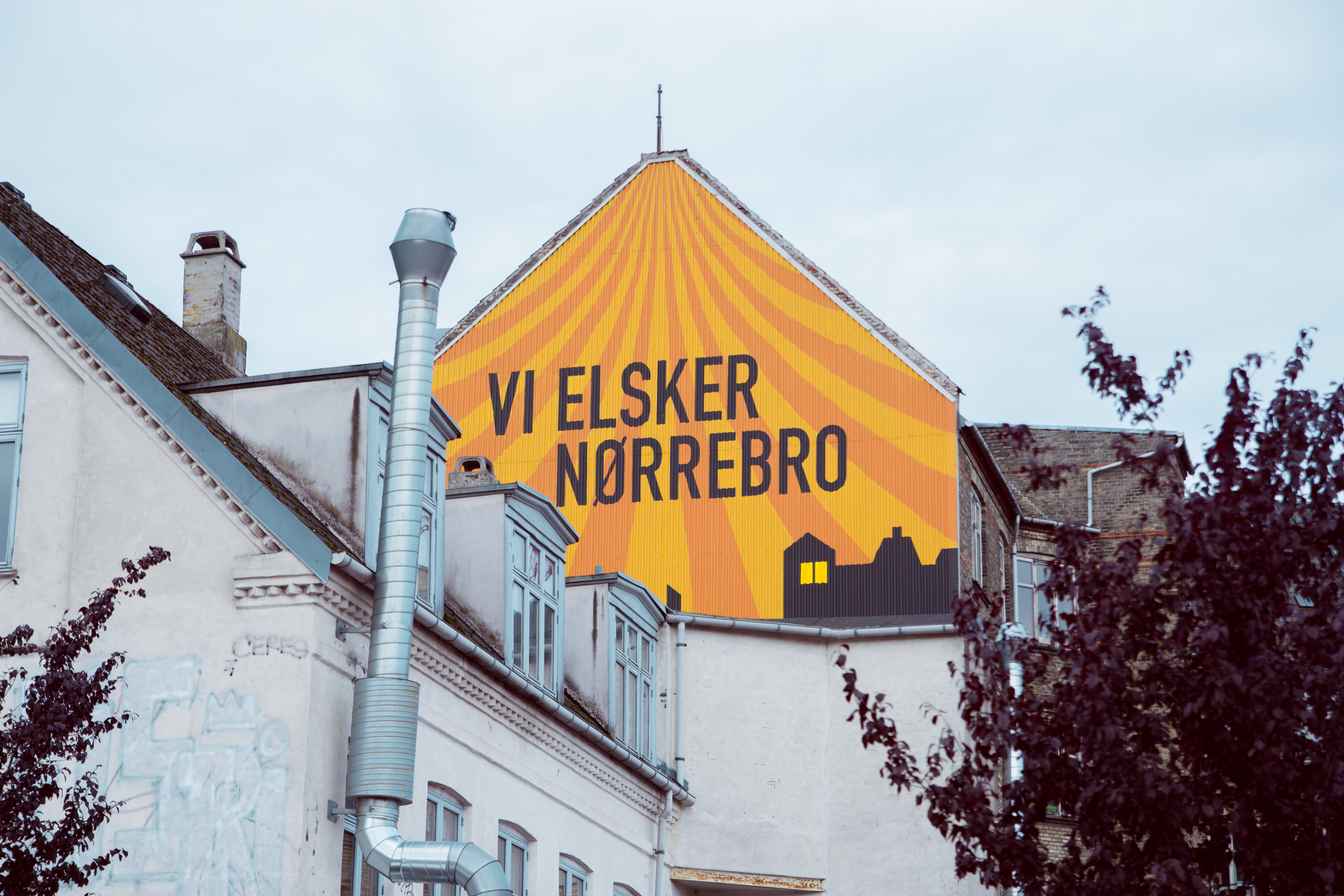 En lördag i Nørrebro i Köpenhamn