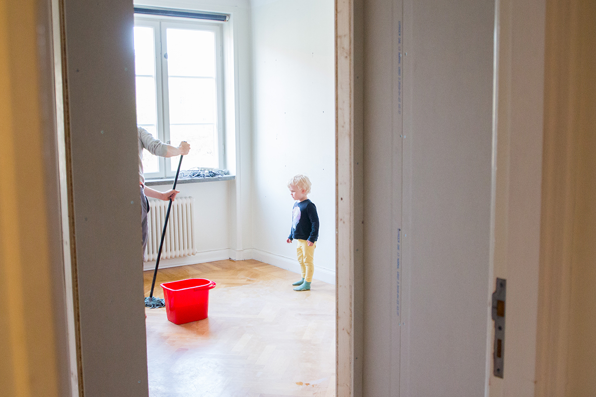 lägenhetsrenovering från en 2:a till en 3:a