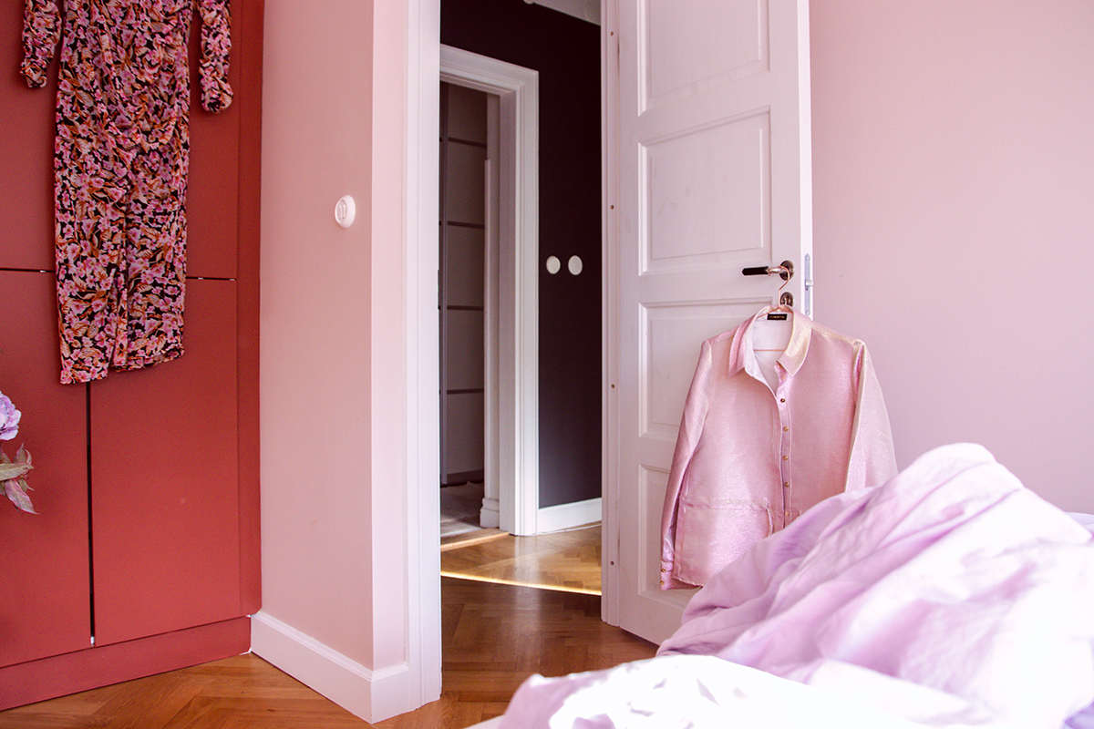 Färgkoder från Jotun Lady Deco Pink och Warm Blush
