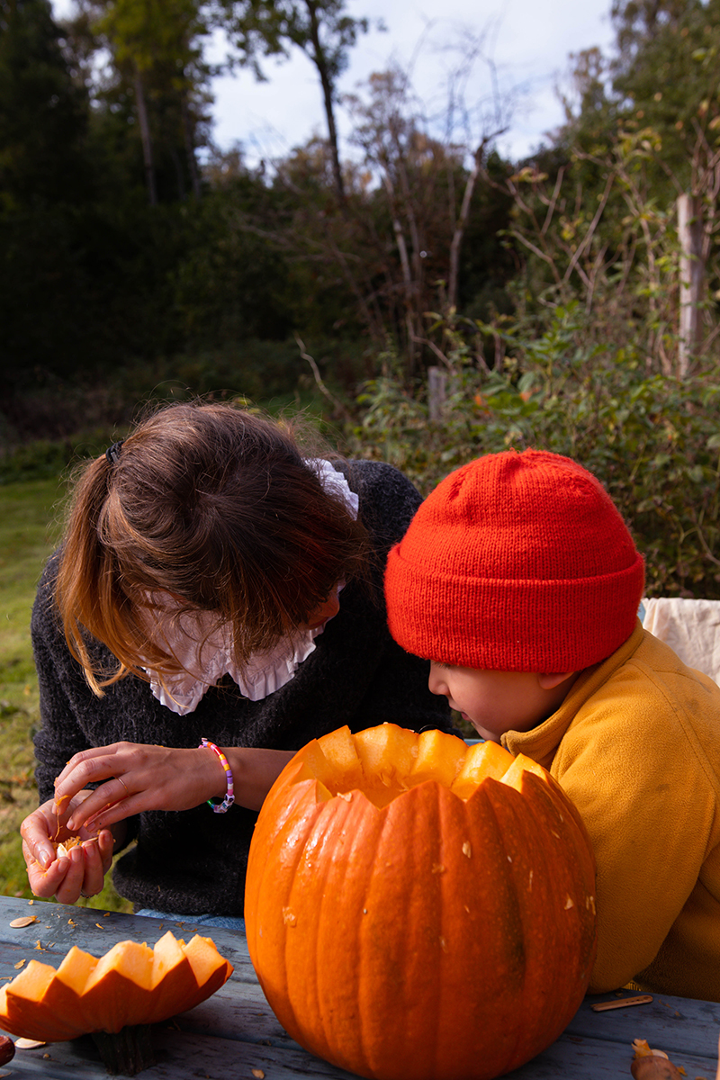 Pumpafält i Skåne, Halloween