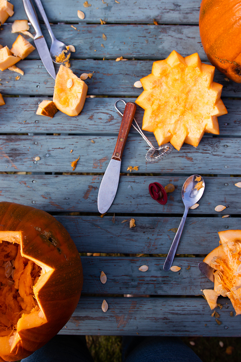 Pumpafält i Skåne, Halloween