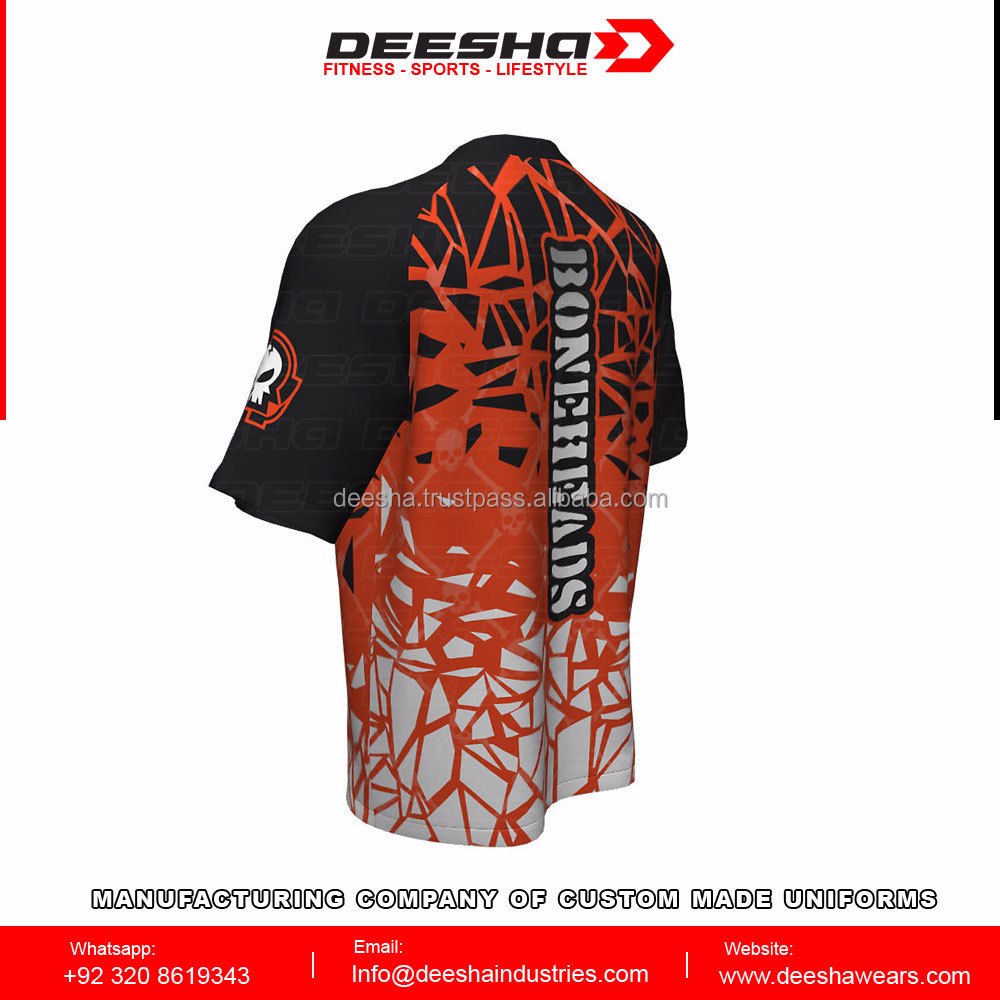 Wholesale shorts sleeves contrast striped design sports soccer jerseys men promotion image