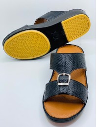 Hand Made Synthetic Leather Snake Style Slippers image