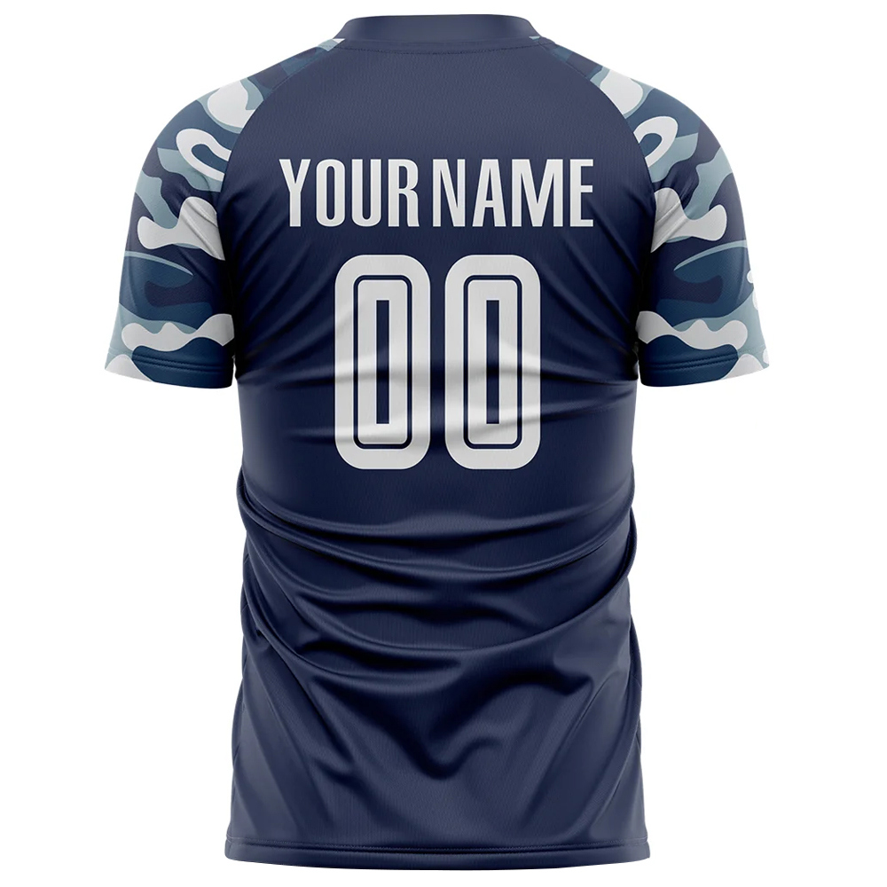 Sublimation Printed Football Soccer Jersey 100% Polyester Soccer Sports Football Shirt image