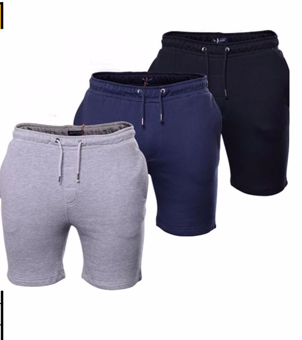 High Quality Poly Cotton Men jogger short Used for Training With Side Pockets  image