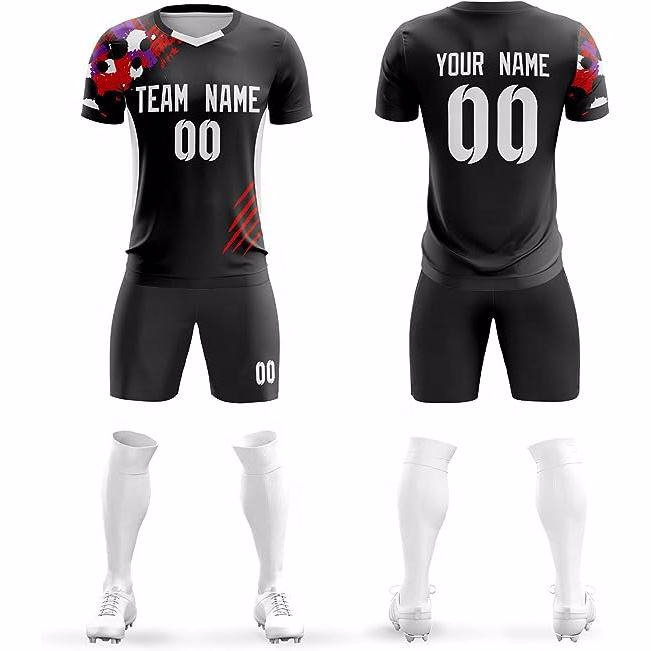  Sportswear Soccer Uniform Best Quality In Made Factory image