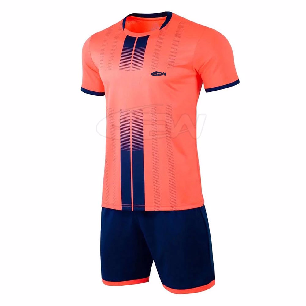 Top Quality Custom Sublimation Men's Short Sleeve Soccer Jersey, Sports Team Soccer Jersey For Men promotion image