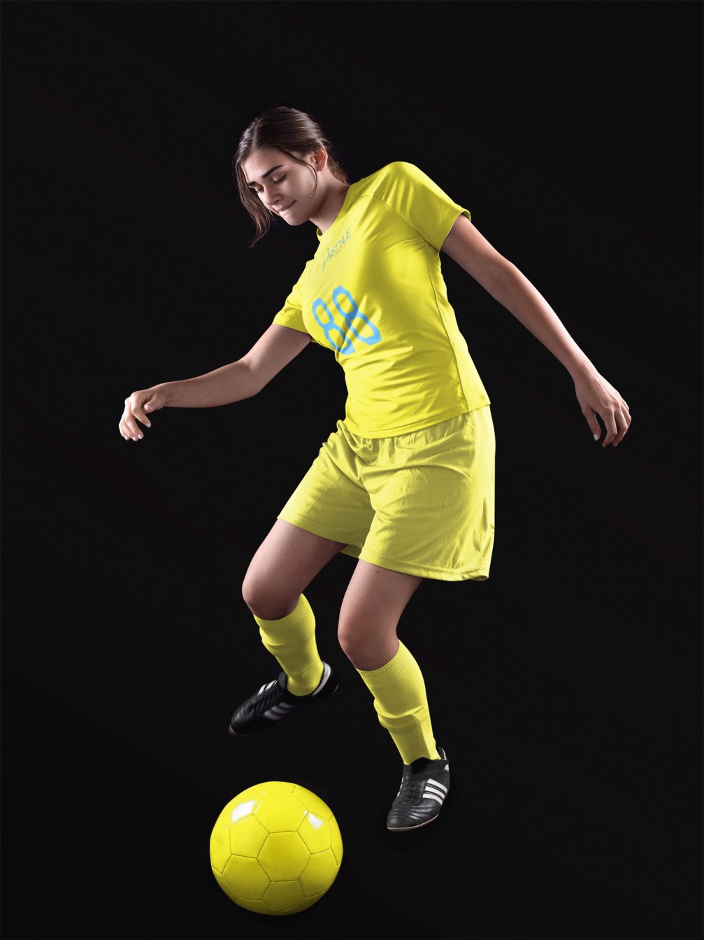 High Quality Customised Digital Full Sublimation Transfer Printing Soccer Kit Jersey And Shorts image