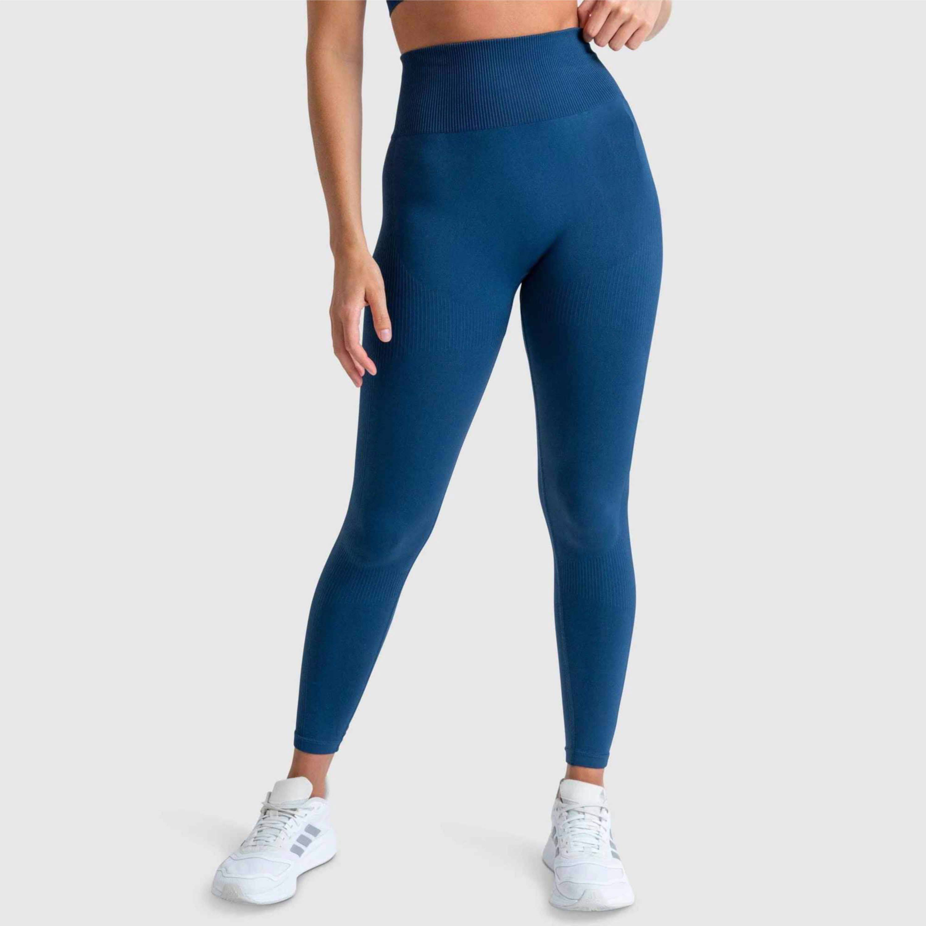Copy of  Women's Workout Scrunch Leggings Seamless Tummy image