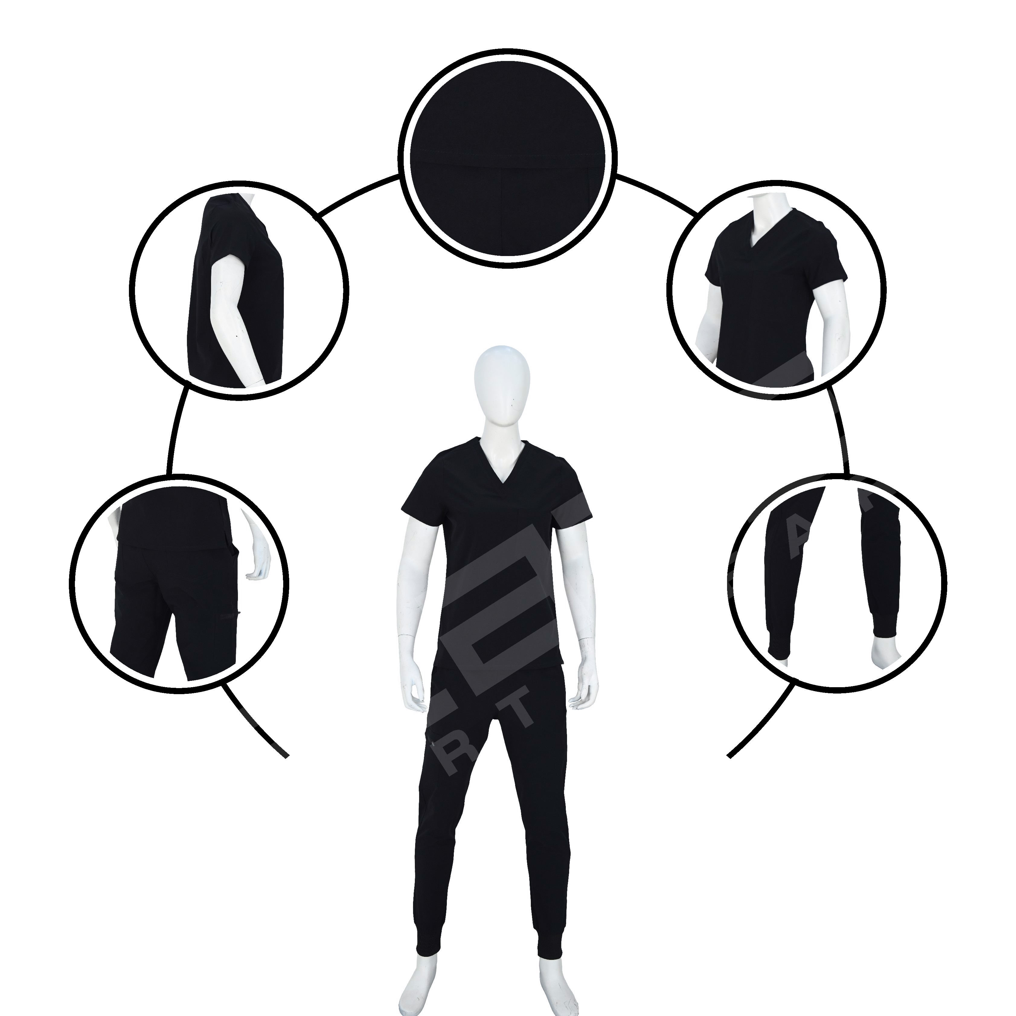 Custom  Medical Scrub Suit - Comfortable, Durable, Stylish Design for Nurses & Healthcare Providers promotion image