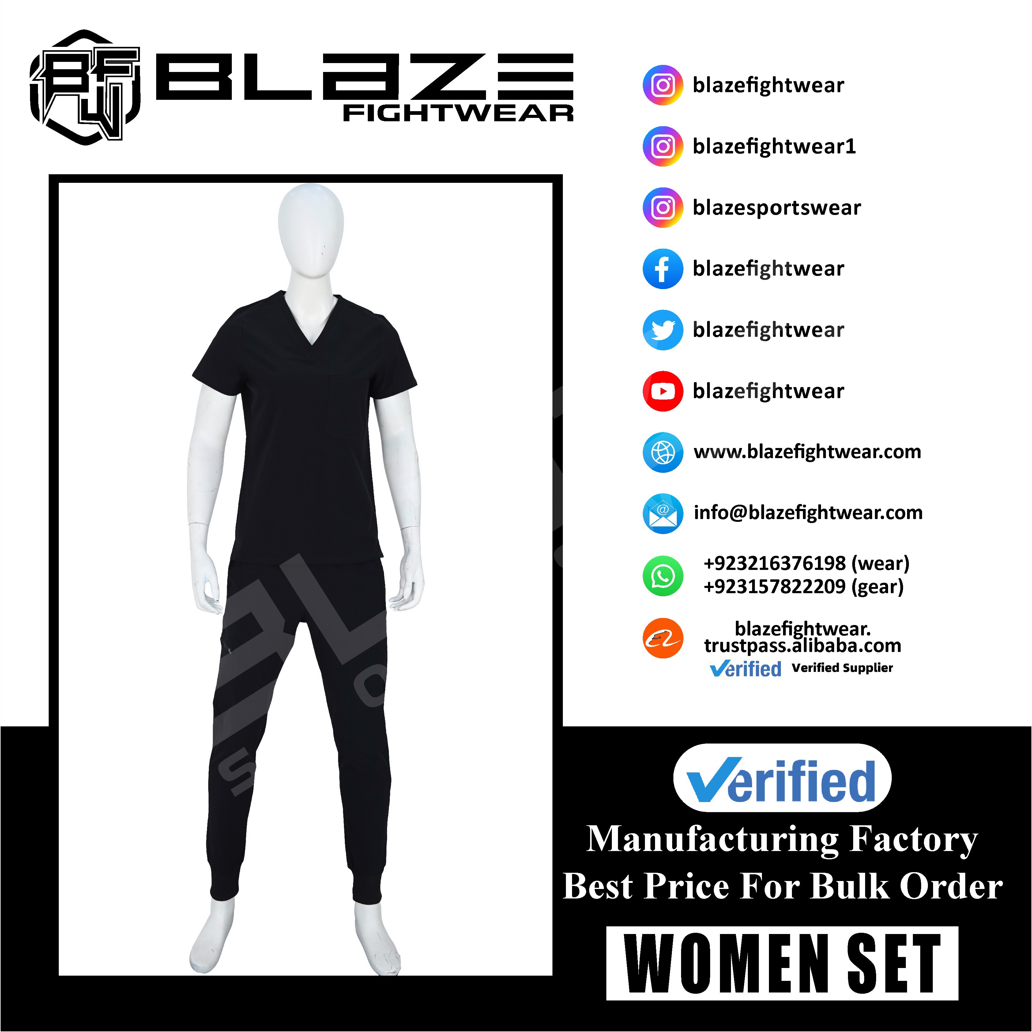 Custom  Medical Scrub Suit - Comfortable, Durable, Stylish Design for Nurses & Healthcare Providers promotion image