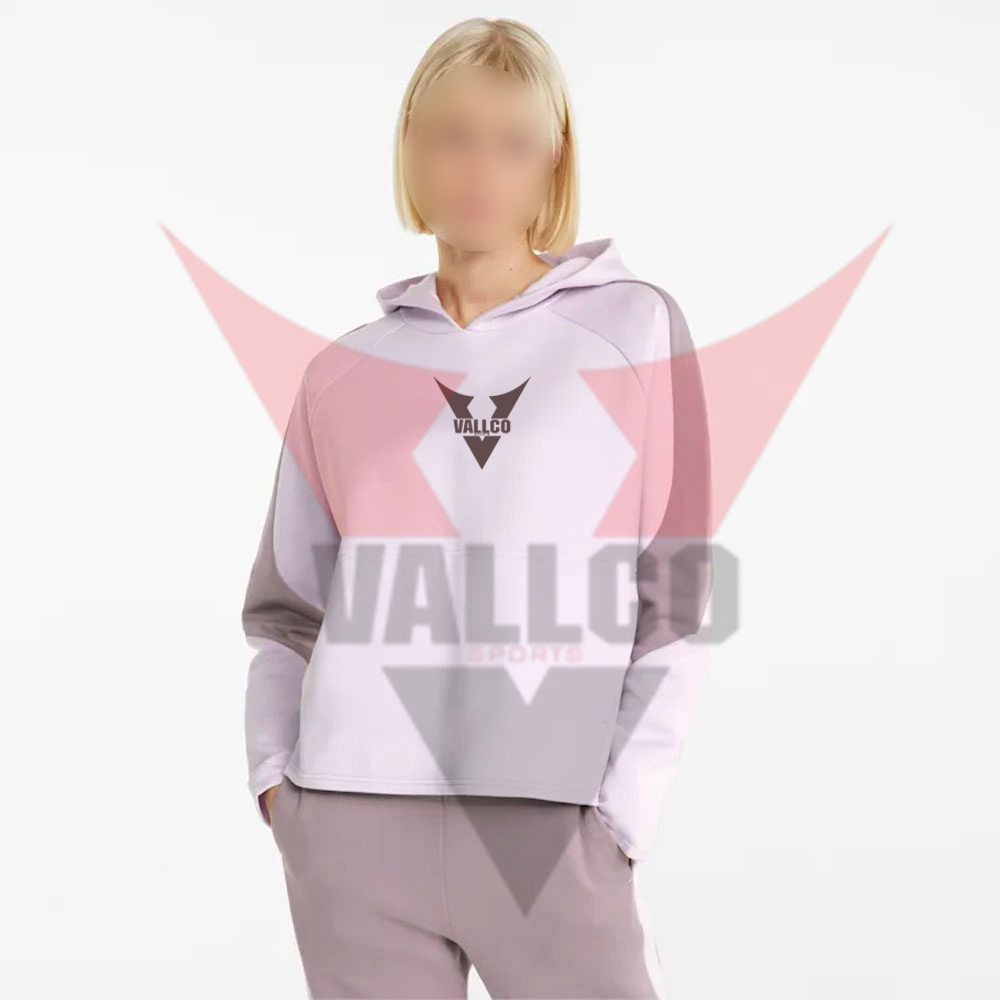 2024 New Product Different Color Best Quality Adjustable Size Women Causal Wear Hoodies image