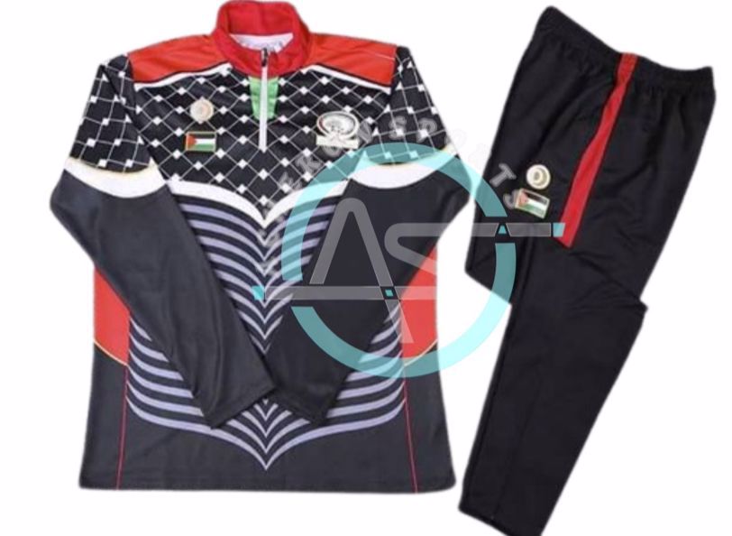 High-Quality Men’s Tracksuit Made of Polyester fleece With Customised Designs Logo image
