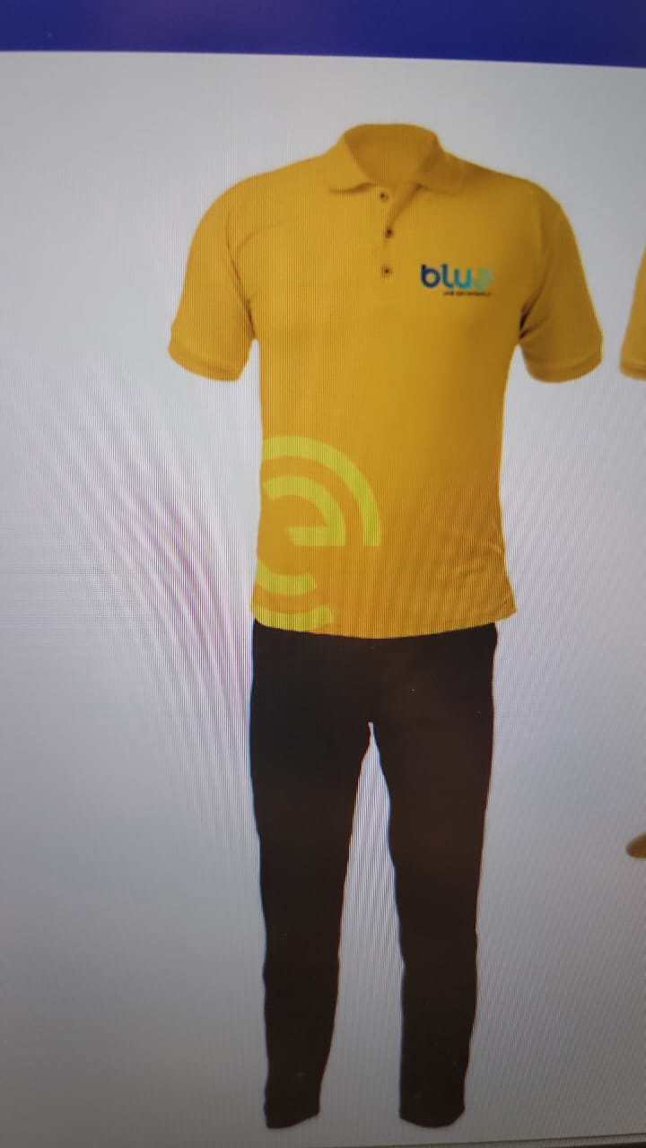  High Quality Polo Shirts With Customised DTF Printing Available In Different Sizes  image