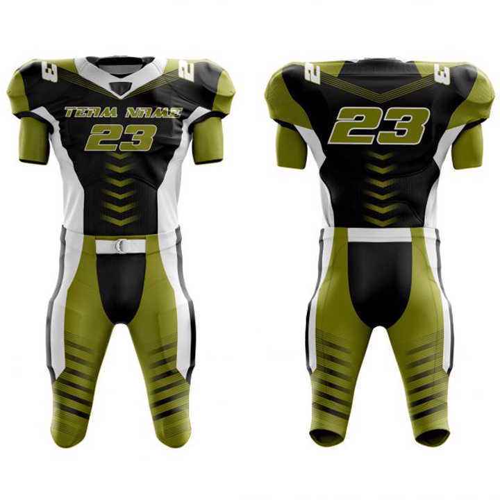 Latest design custom logo high Quality Customized American football uniform promotion image