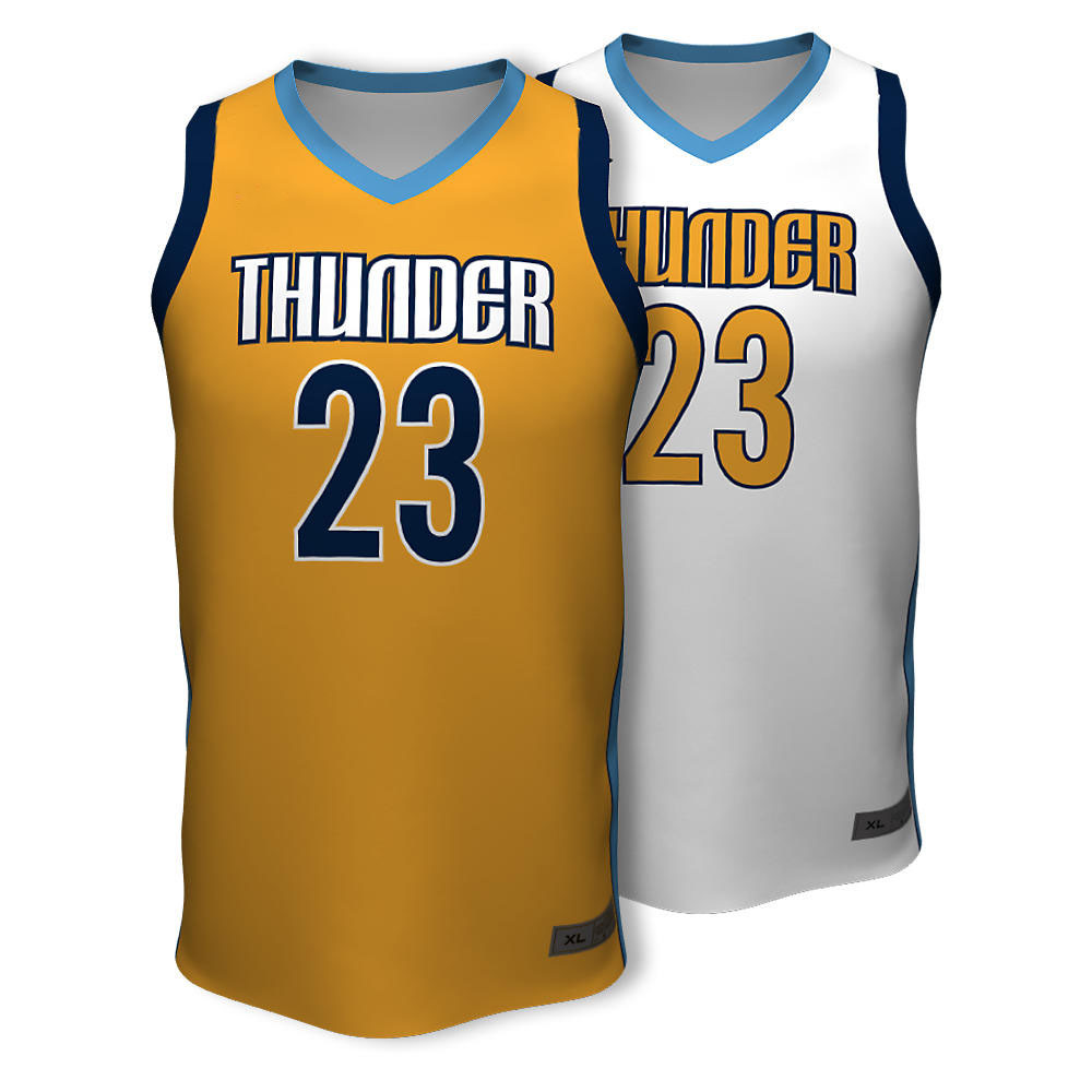 Basketball Reversible Jersey Thunder image