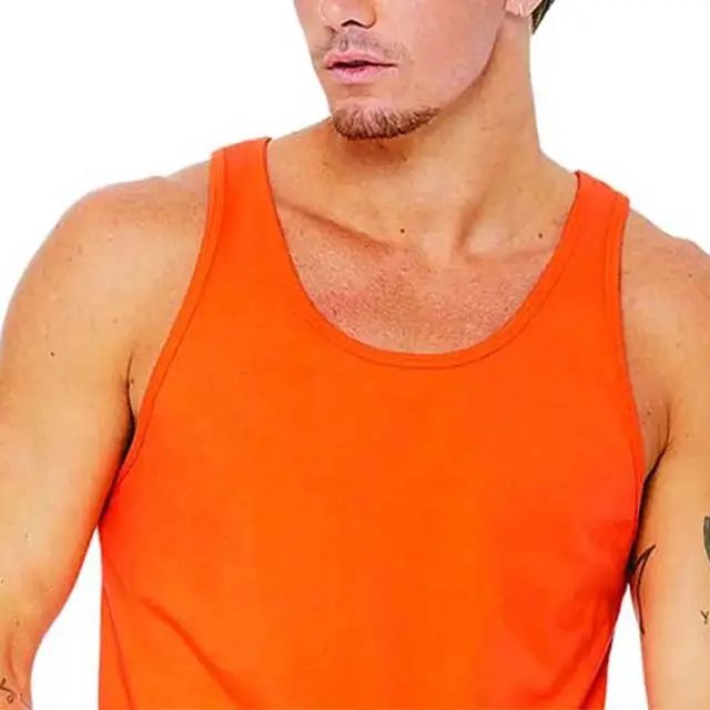 OEM Summer High Quality Men's Cotton Tank Top promotion image