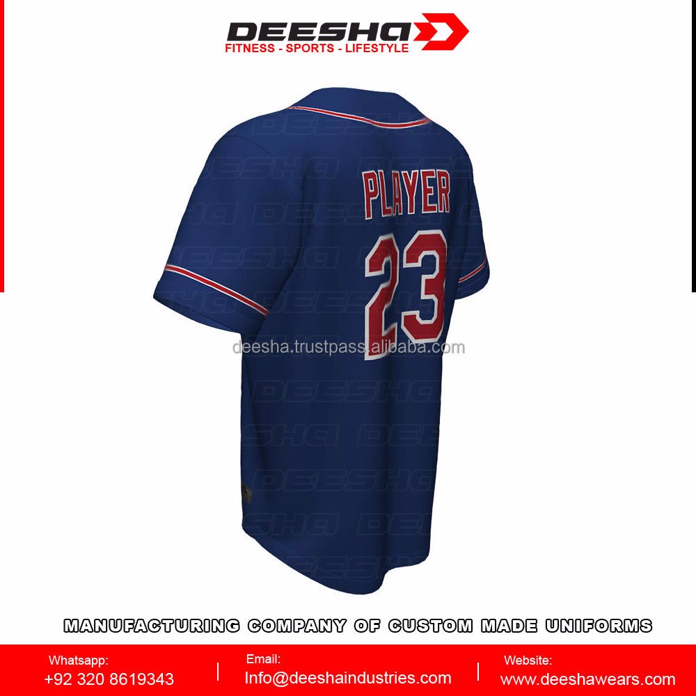 Baseball Full Button Begin Jerseys promotion image