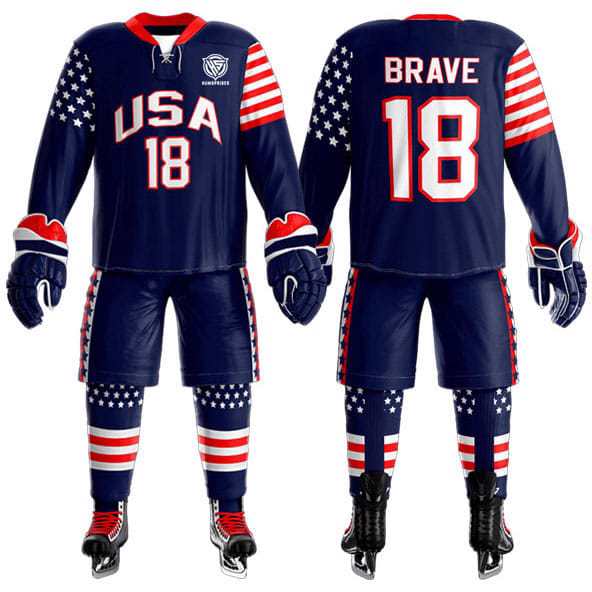 Ice hockey uniform  Customized image