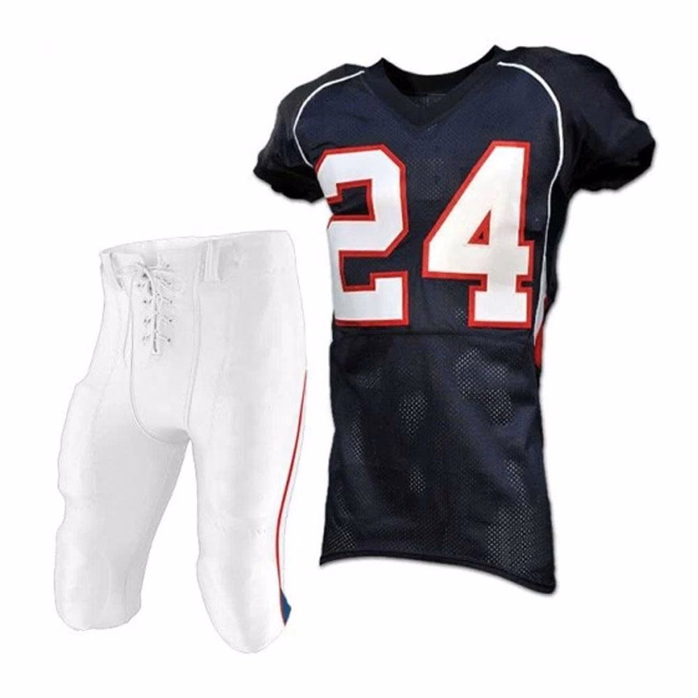 Adult Size American Football Uniform Factory Price in Stock image