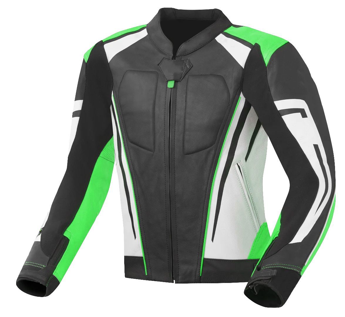 Striper Leather Jacket for Men image