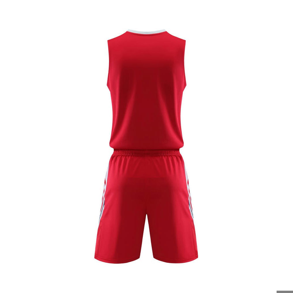 Basketball Uniform Customized Design Printed Basketball Kit Sports Uniform Sublimation image