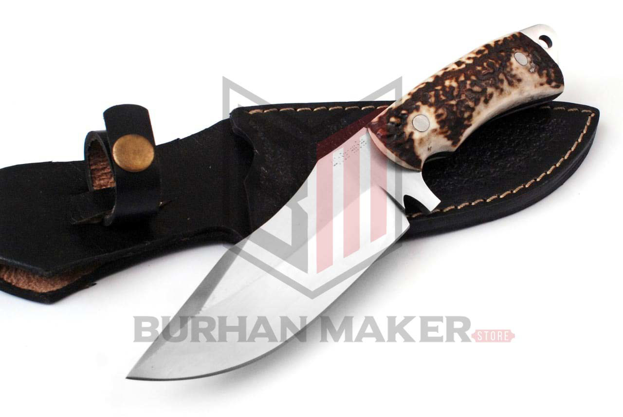 Stainless steel skinner knife image