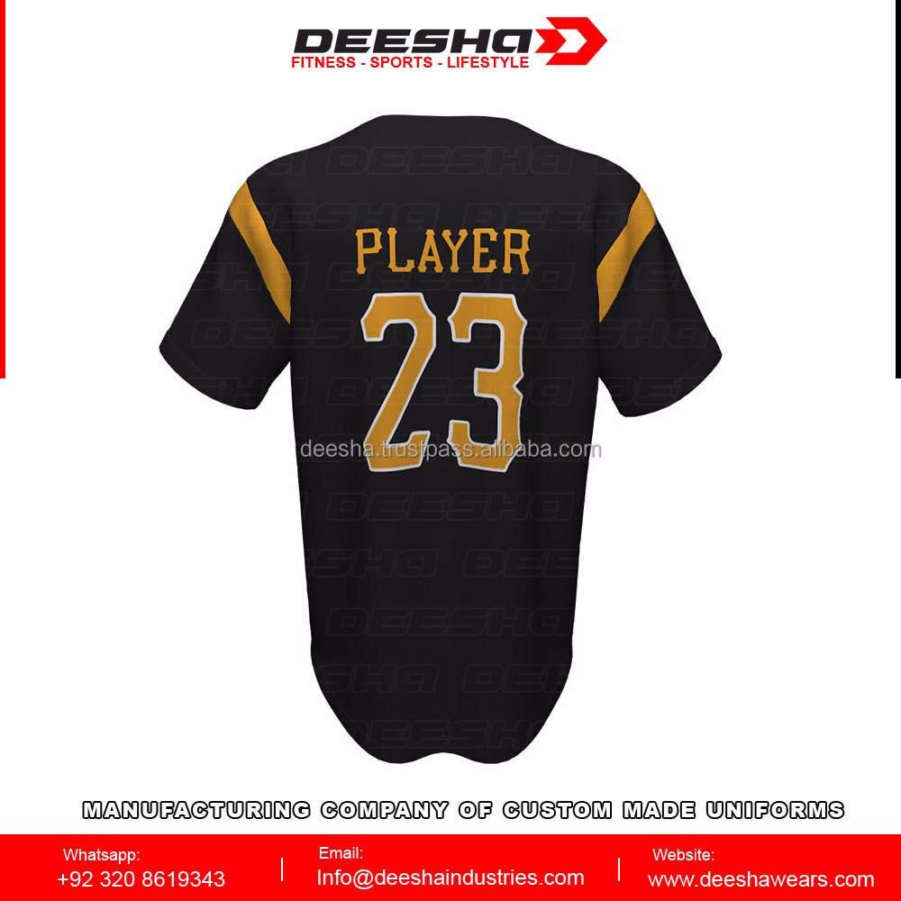 Baseball Full Button Benefit Jerseys promotion image