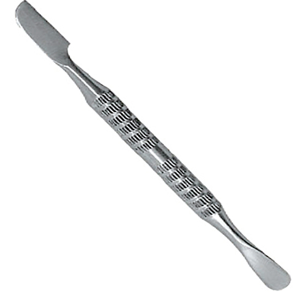 Ready to Ship wholesale High Quality Double-ended Nail Spoon Pusher Stainless Steel Manicure Tools image