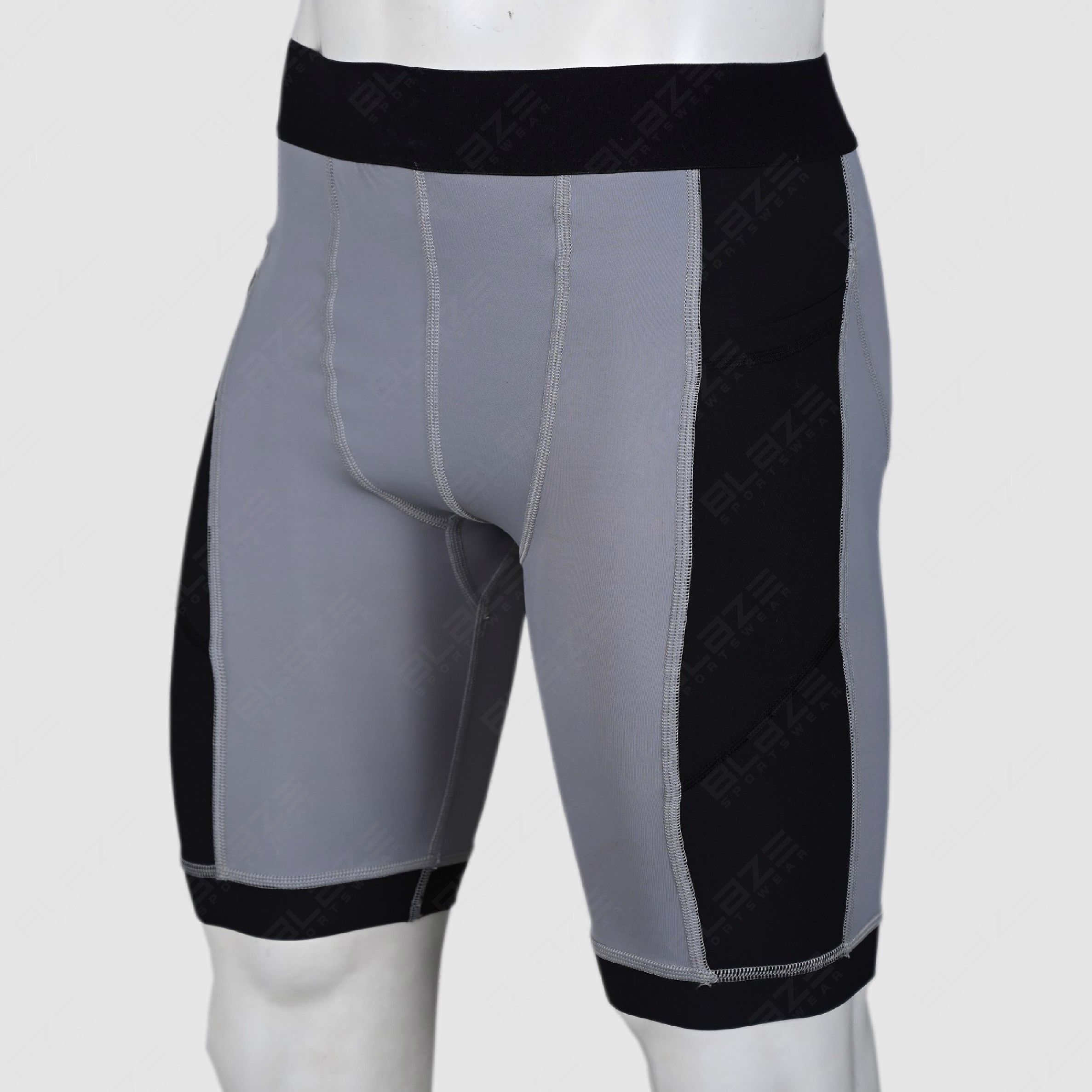 Customized Compression Shorts with Pockets Athletic shorts Underwear for Running Workout Training image