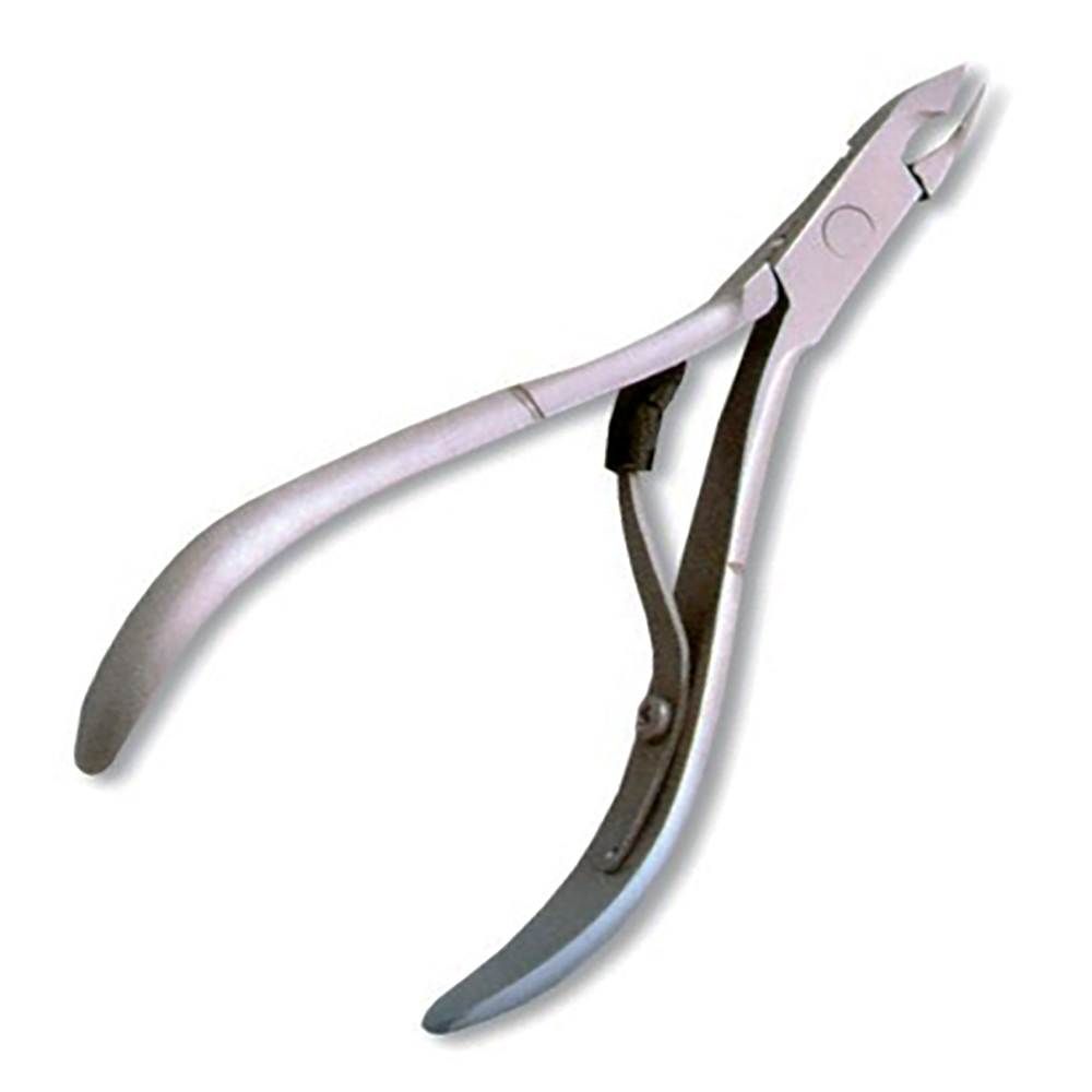 Stainless Steel Russian style Cuticle Nail Nipper Small ingrown Nail cutter Clipper Nails Trimmer image