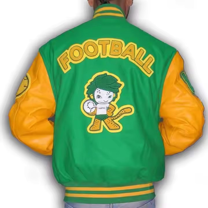 Wholesale Best Quality Custom Wool Body Bomber Jacket Men Baseball Varsity Letterman Jacket promotion image