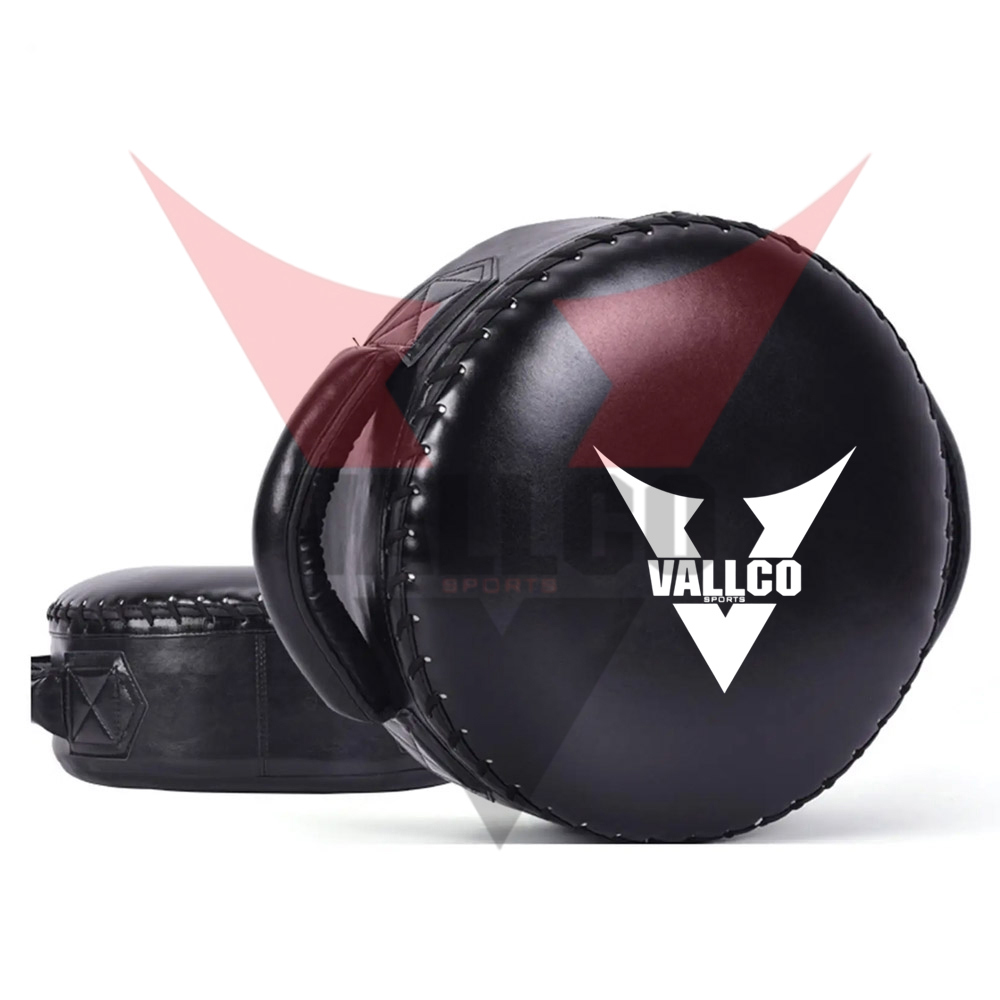 Black Color Good Quality PU Leather Competitive Price Hand Protection Boxing Punching Shield image