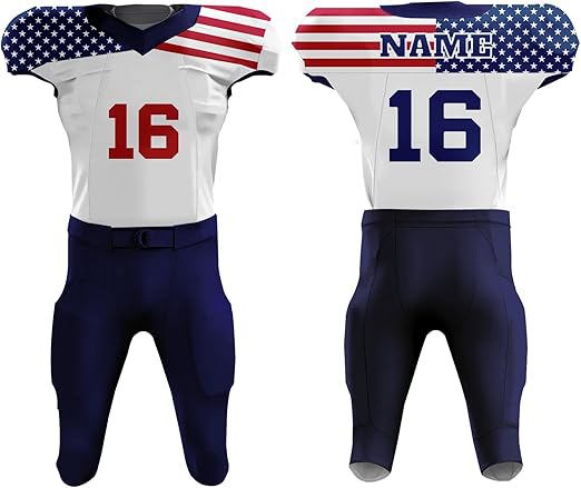 Premium American Football Uniform – Custom Team Jersey & Pants for Youth & Adult Players image
