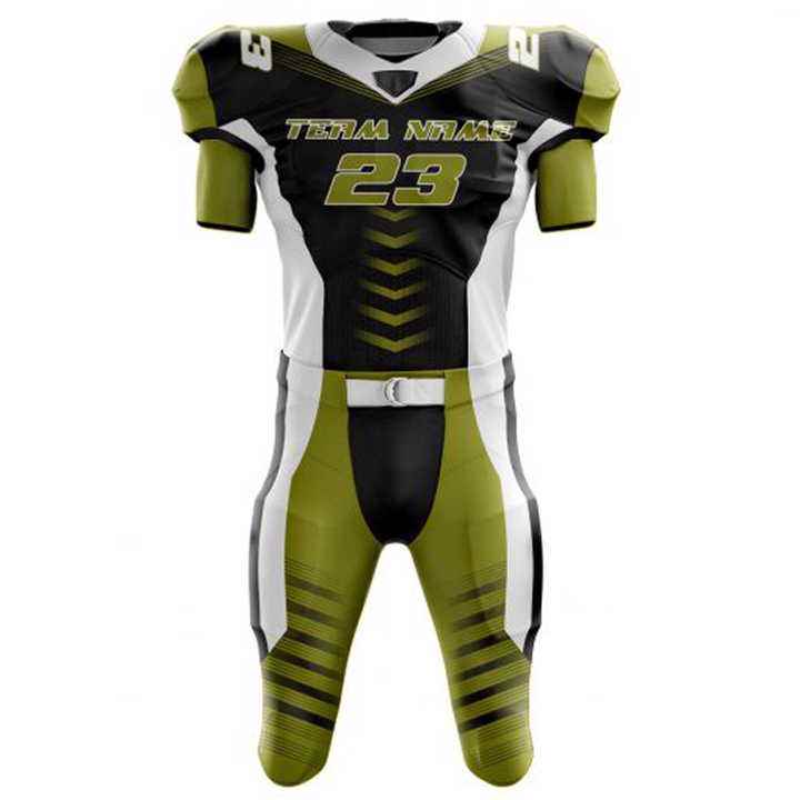 Latest design custom logo high Quality Customized American football uniform promotion image