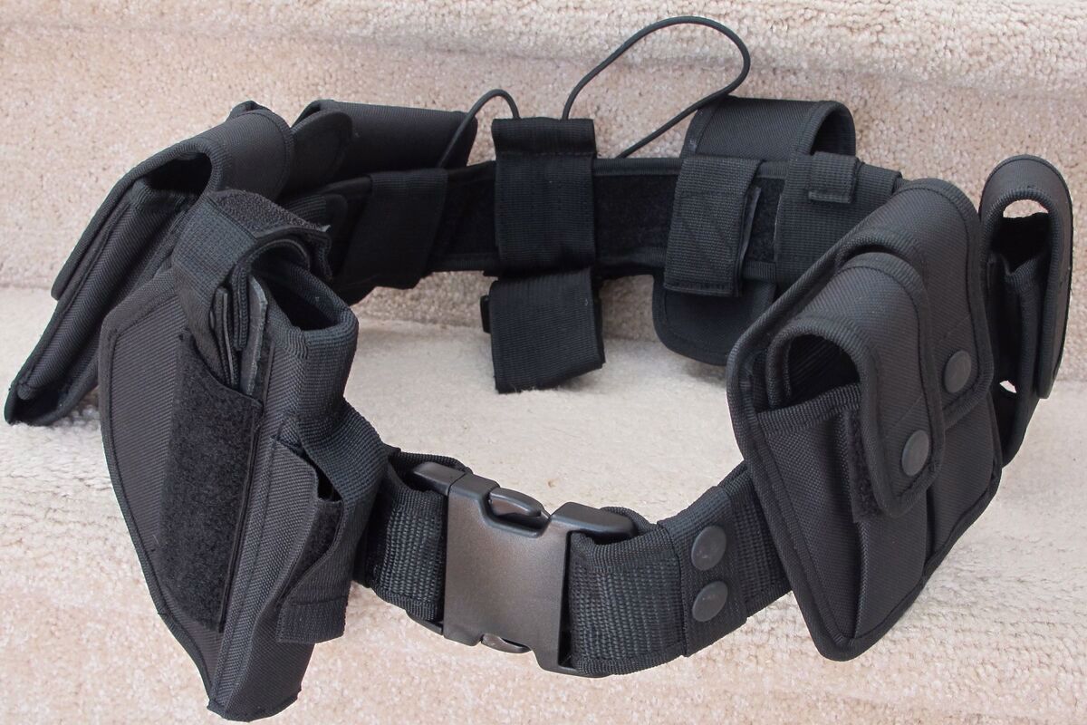 Security belt with pouches image