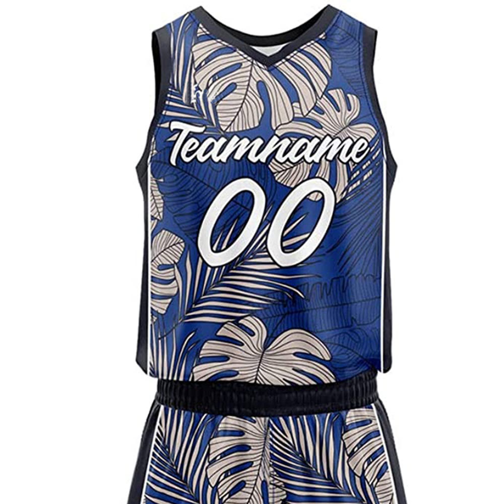 New Style Design Men Basketball Uniform Kit Custom Logo High Quality Sports Sublimation Uniform image