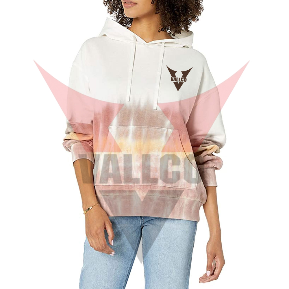 New Arrival Highest Quality Multi Color Pullover Style Outer Wear Women Customized Made Hoodies image