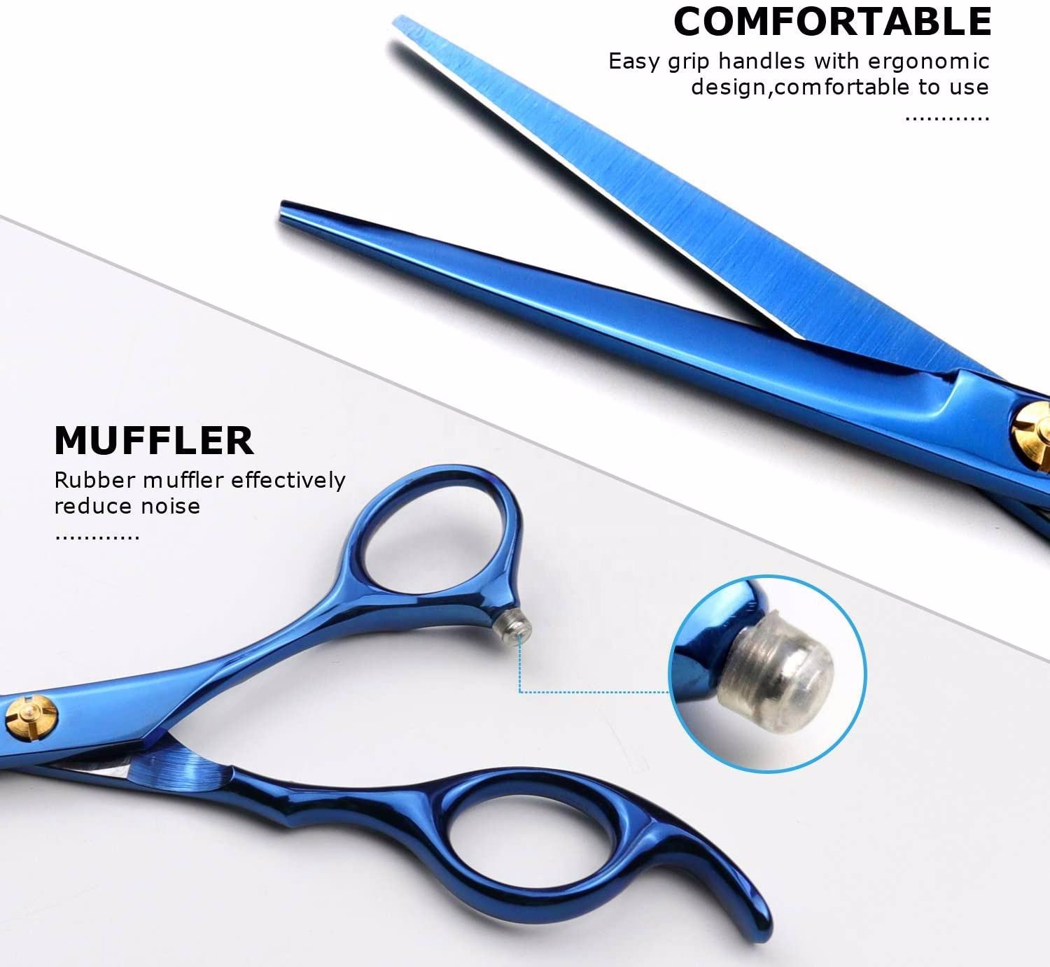 High Quality Stainless Steel Barber Thinning Scissors image