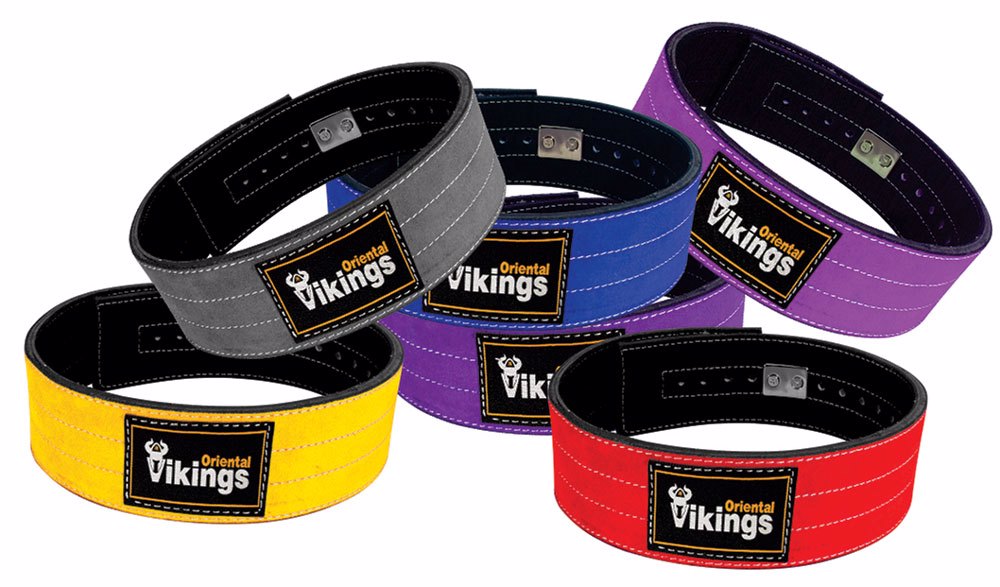 GENUINE LEATHER WEIGHT LIFTING POWER BELT image