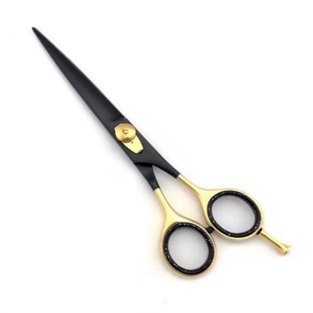 Stainless steel Rose Gold Dog Grooming Scissors Set Curved Chunkier Thinning Pet Scissors for pets image