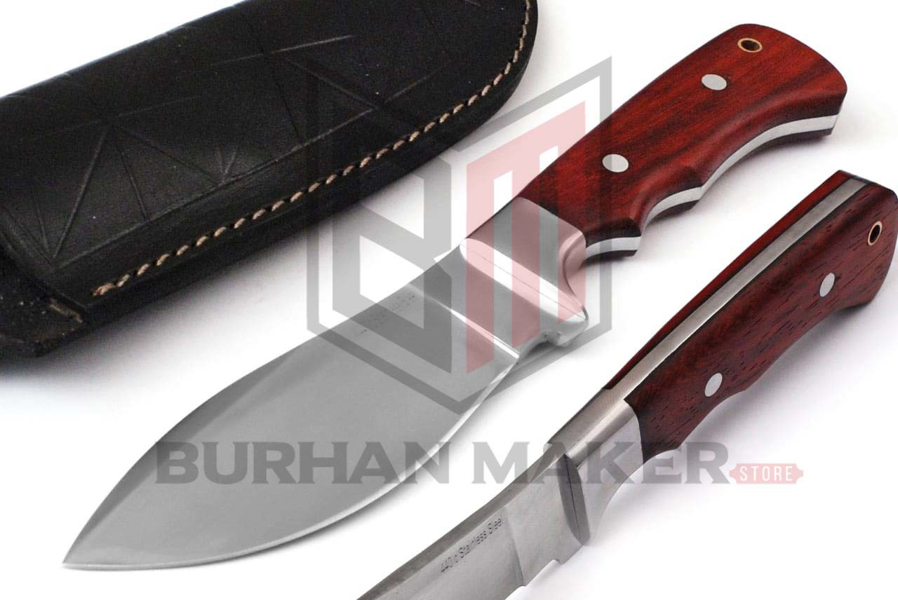 Stainless steel skinner knife image