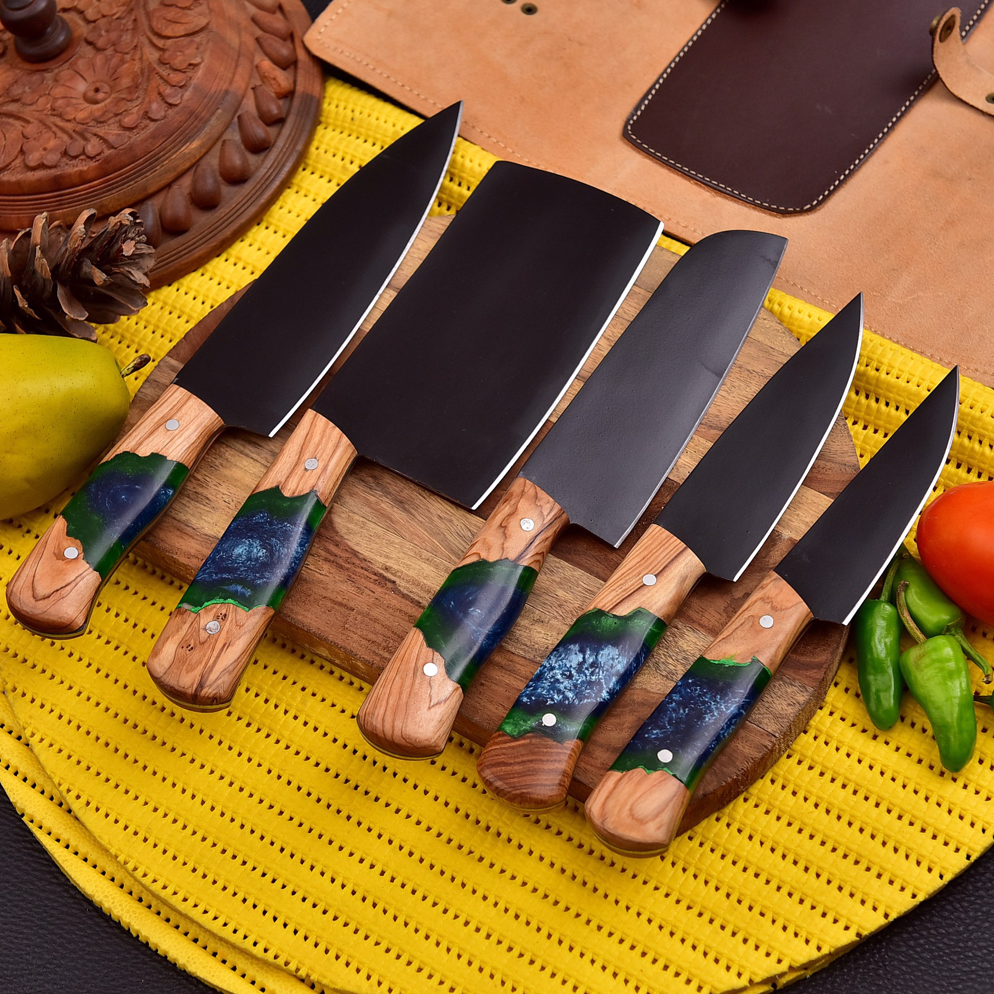 High Quality Kitchen Chef Knife Set image