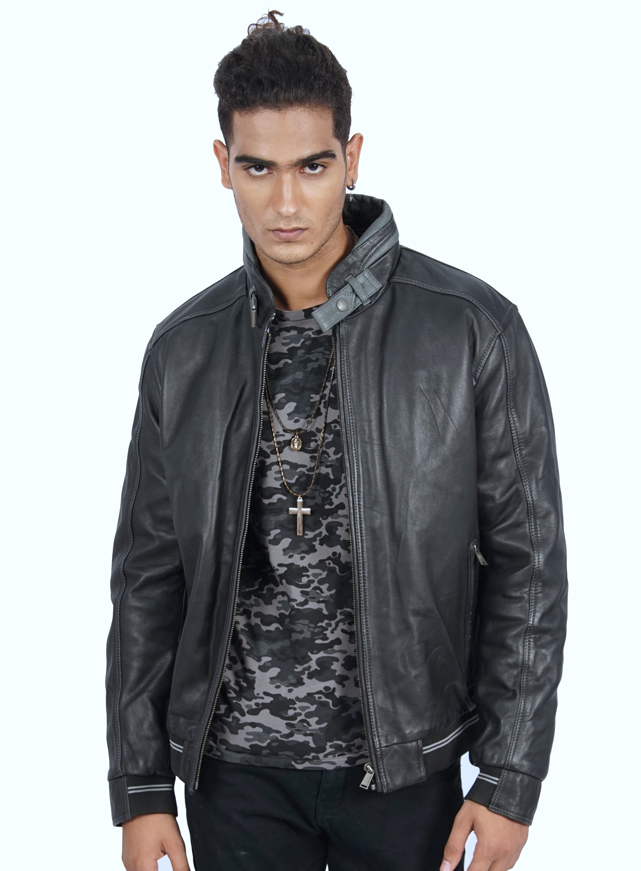 Rollo Leather Jacket for Men image