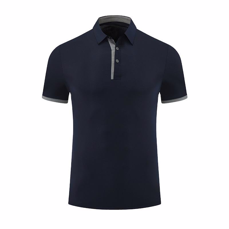Wholesale Mens 100 Cotton short half sleeve Custom Polo shirt image
